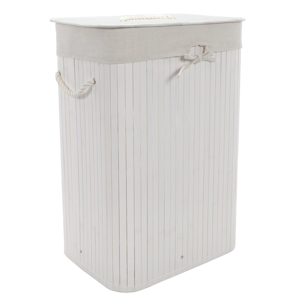 Bambusowy kosz na pranie ZORA, 72 l