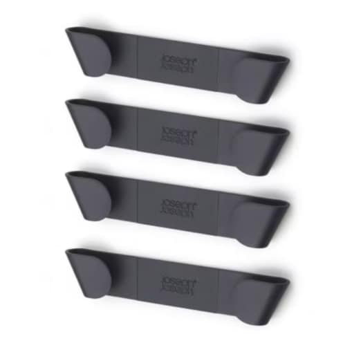 Zestaw 4 organizerów na pokrywki CupboardStore, 3.7 x 19 x 2.3 cm, Joseph Joseph