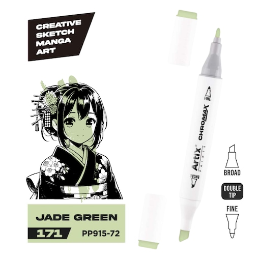 dwustronny marker kreatywny artix pp915-72 jade green