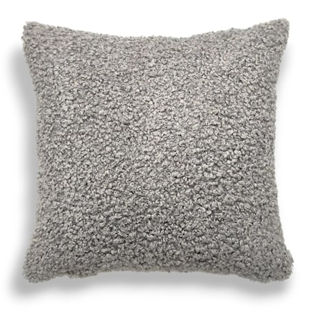 Szara poduszka dekoracyjna boucle 50x50 Betty