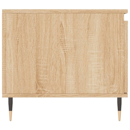 vidaXL Stolik kawowy, dąb sonoma 100x50x45 cm, materiał drewnopochodny