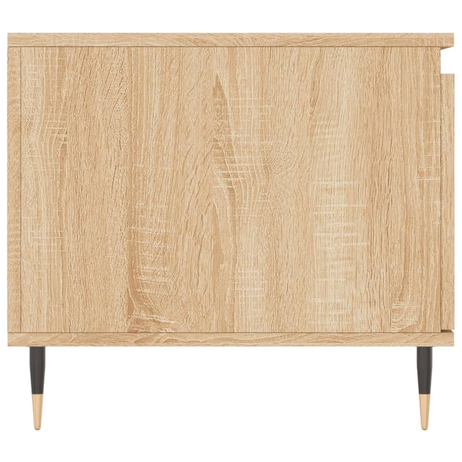 vidaXL Stolik kawowy, dąb sonoma 100x50x45 cm, materiał drewnopochodny