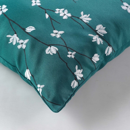 Poduszka dekoracyjna SAKURA, gałązka wiśni, 45 x 45 cm