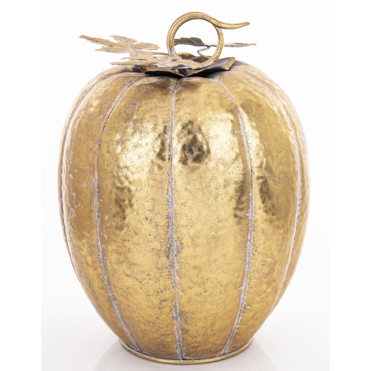 Dekoracja - dynia 38x27x27 cm BANIA złota