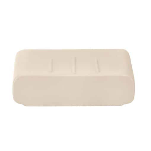 Kleine Wolke Cubic Ceramiczna Mydelniczka naturalny beż