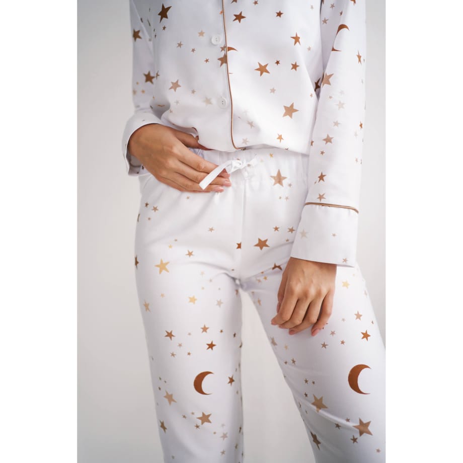 Piżama Gwiazdki długa XS