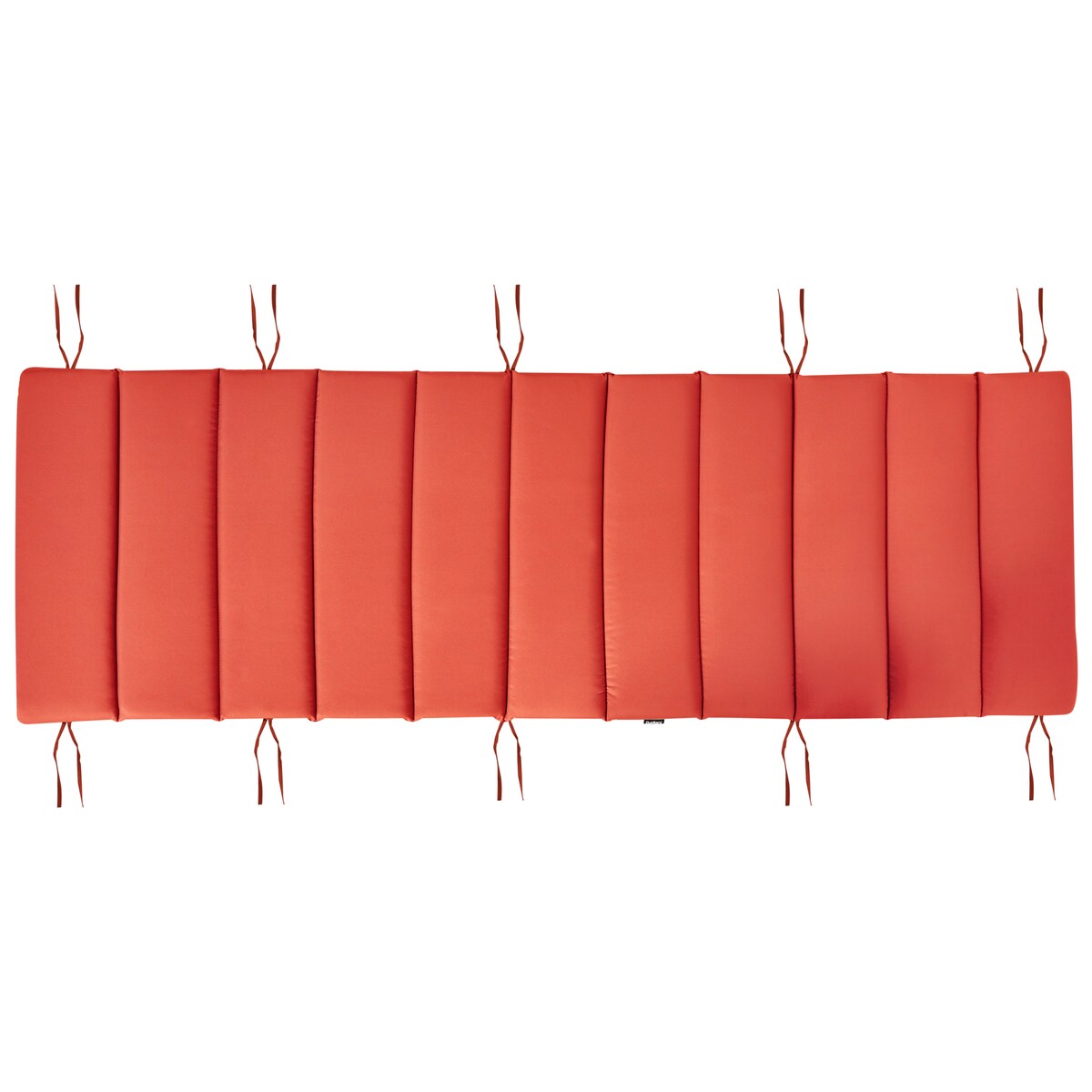 Poduszka na leżak ogrodowy BRESCIA PREMIUM 180 x 60 cm Czerwony