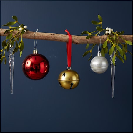 Dzwoneczki Metalowe Na Choinkę Drzwi 9 Cm Dzwoniące Na Boże Narodzenie Dekoracja 9 Cm