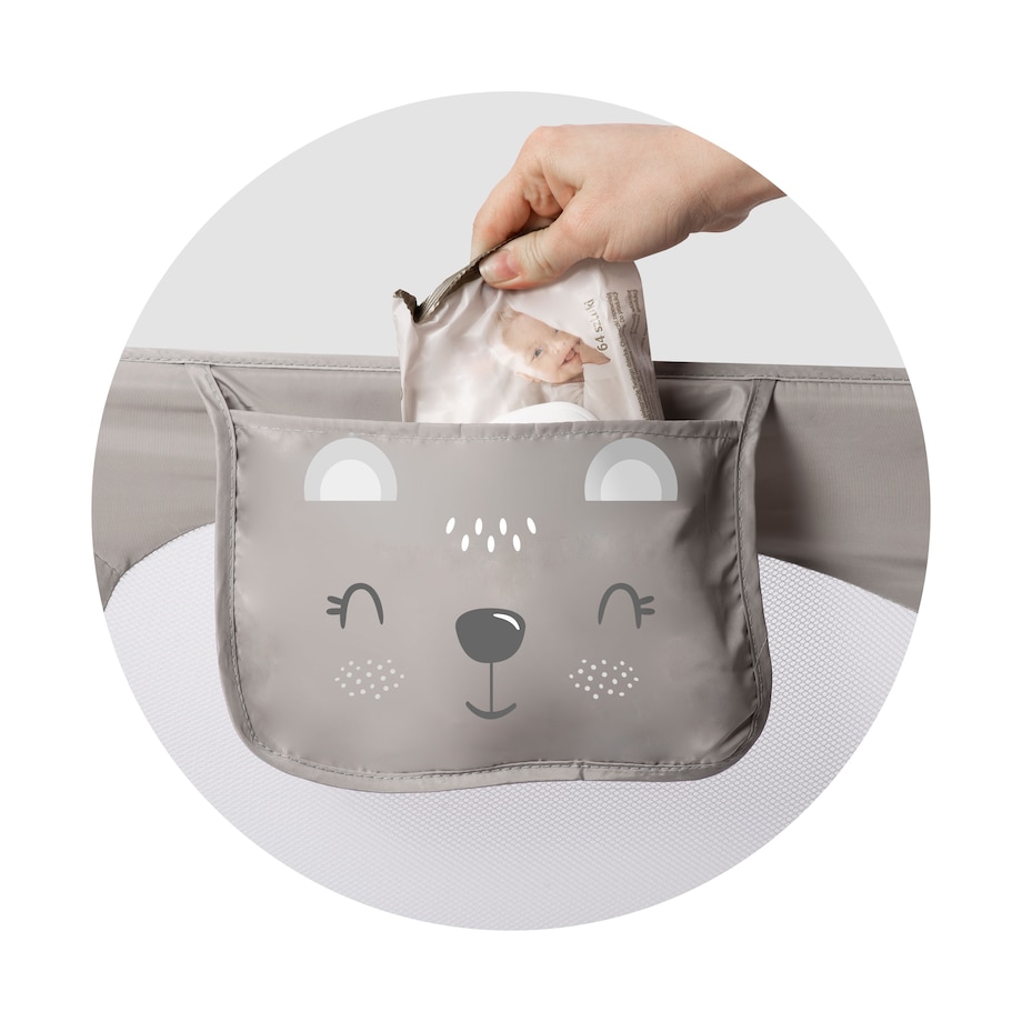 Barierka ochronna do łóżka Nukido bramka blokada 722200