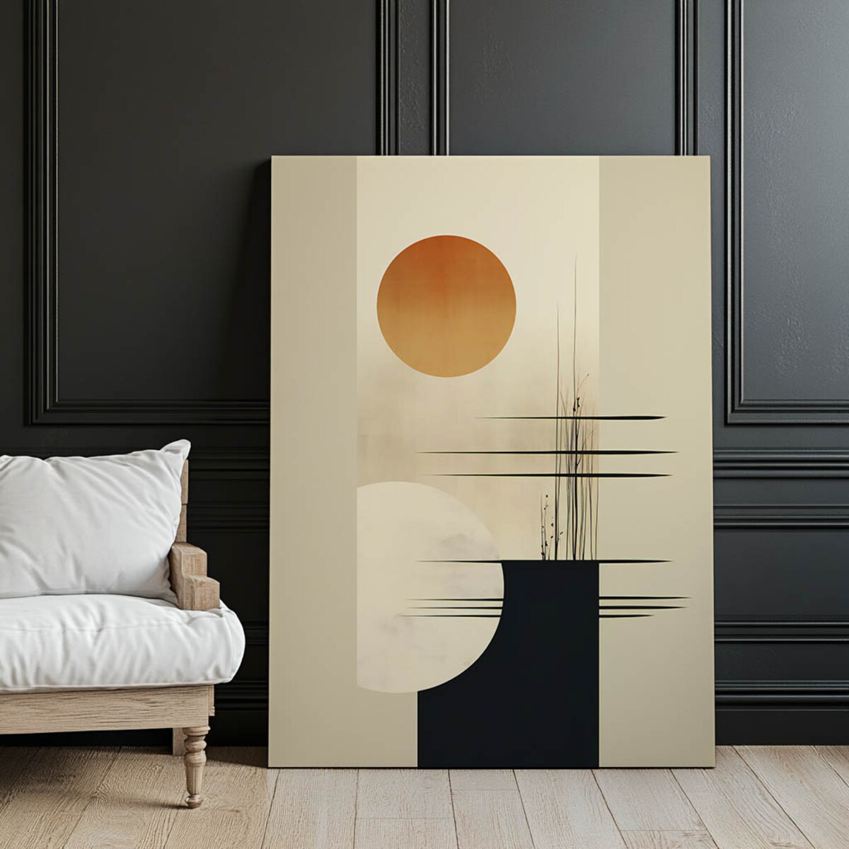 Minimalizm i Natura, 50x70 cm, bez ramy, płótno premium na blejtramie