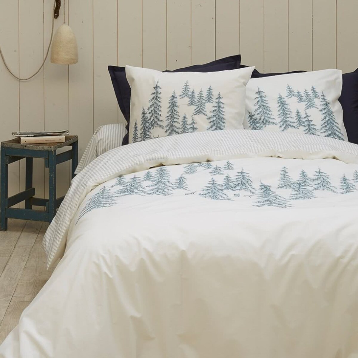 Pościel Recit d'hiver Sylvie Thiriez 200x200 cm 50x70 cm