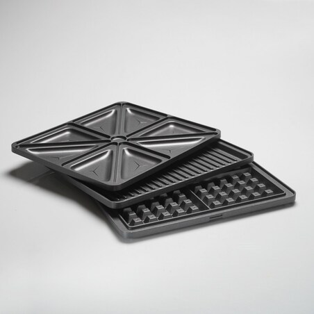 Opiekacz 3 w 1, 1200W, wymienne wkłady, gofry kanapki grill, TIROSS