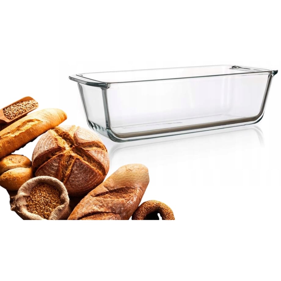 NACZYNIE FORMA szklana SIMAX na wypieki pasztet święta keks ciasto dania