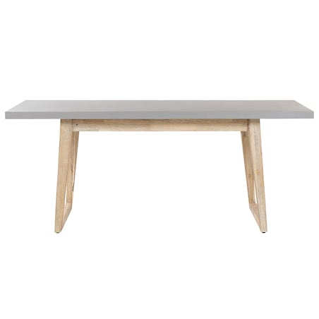 Stół ogrodowy ORIA 180 cm 90 cm Beton Szary