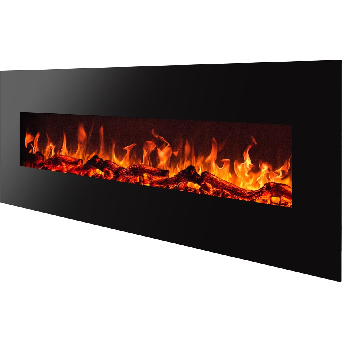 Kominek elektryczny AFLAMO Albion 42 - murale - 110x49x14 cm - kominek LED z funkcją grzania 750/1500 W