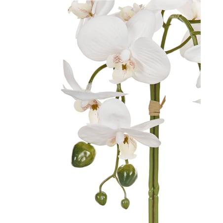 Sztuczna roślina ORCHID Biały