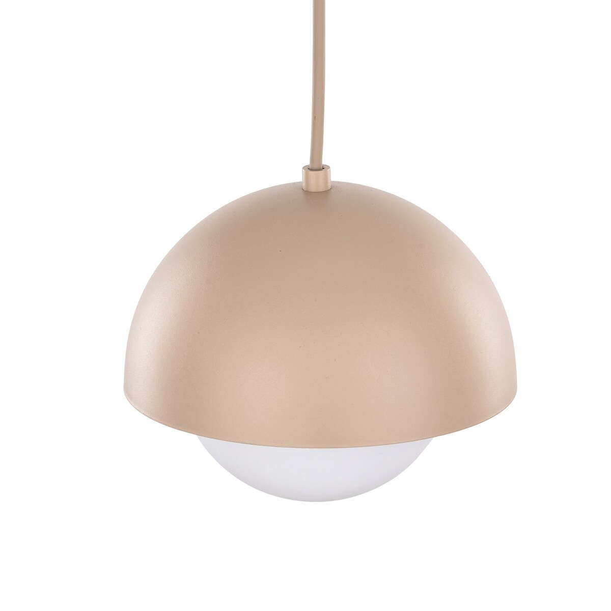 Lampa wisząca TK Lighting BONO SABIA 10644 beżowa G9 LED regulowana wysokość do salonu i jadalni