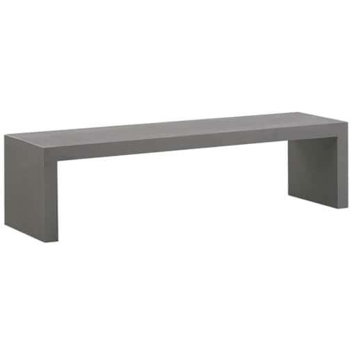 Ławka ogrodowa TARANTO Beton Szary
