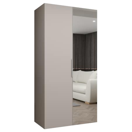 Szafa uchylna otwierana MARBELLA 2 100 wys. 202 cm Kaszmir + u. Kaszmir