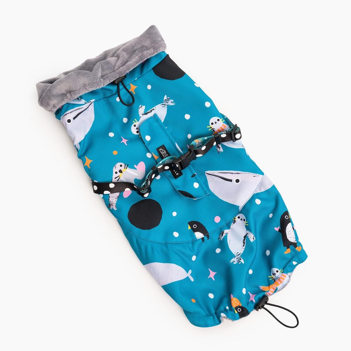 Kurtka dla psa "Łot de fok?" - Rozmiar: M