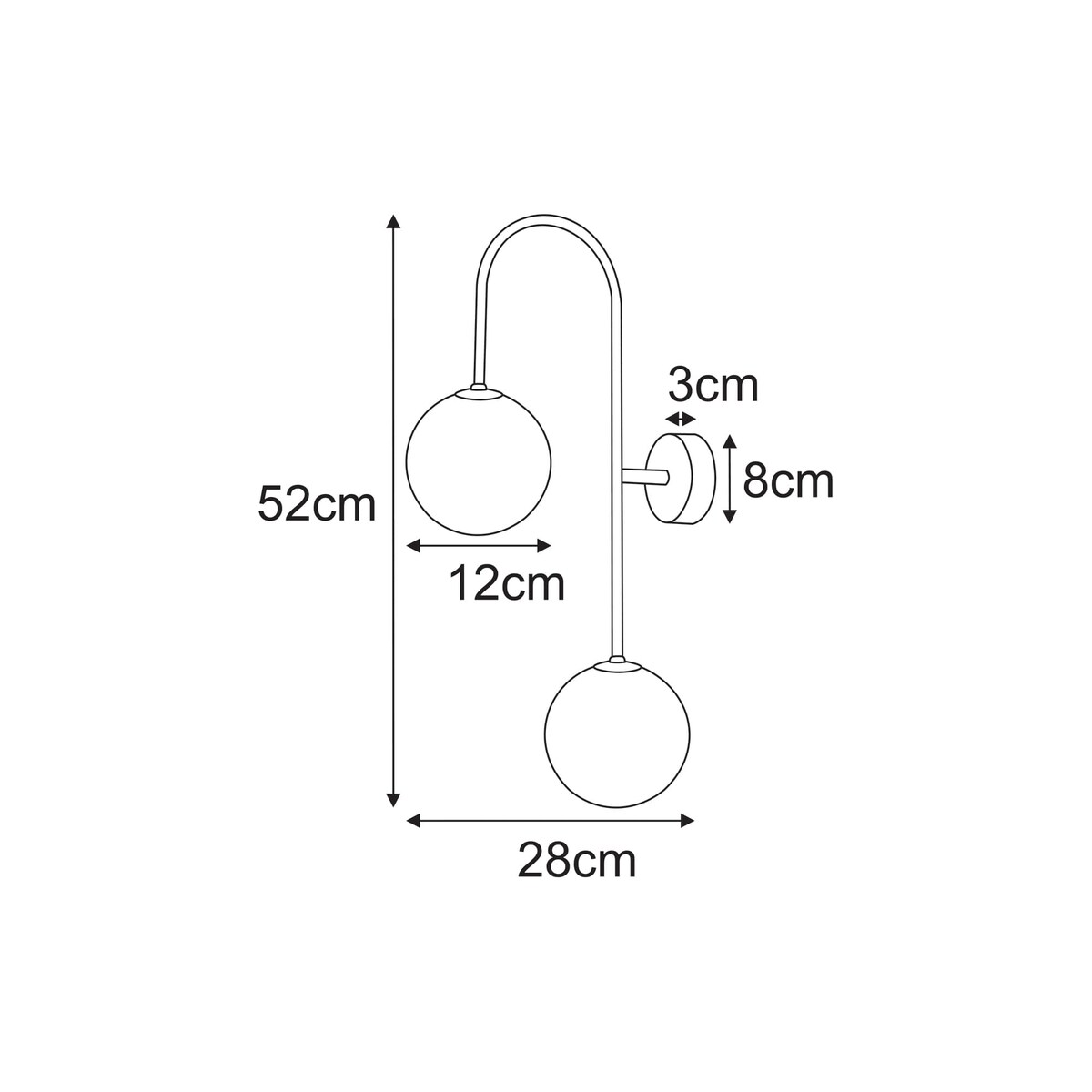 Kinkiet K-6028 z serii PIKE