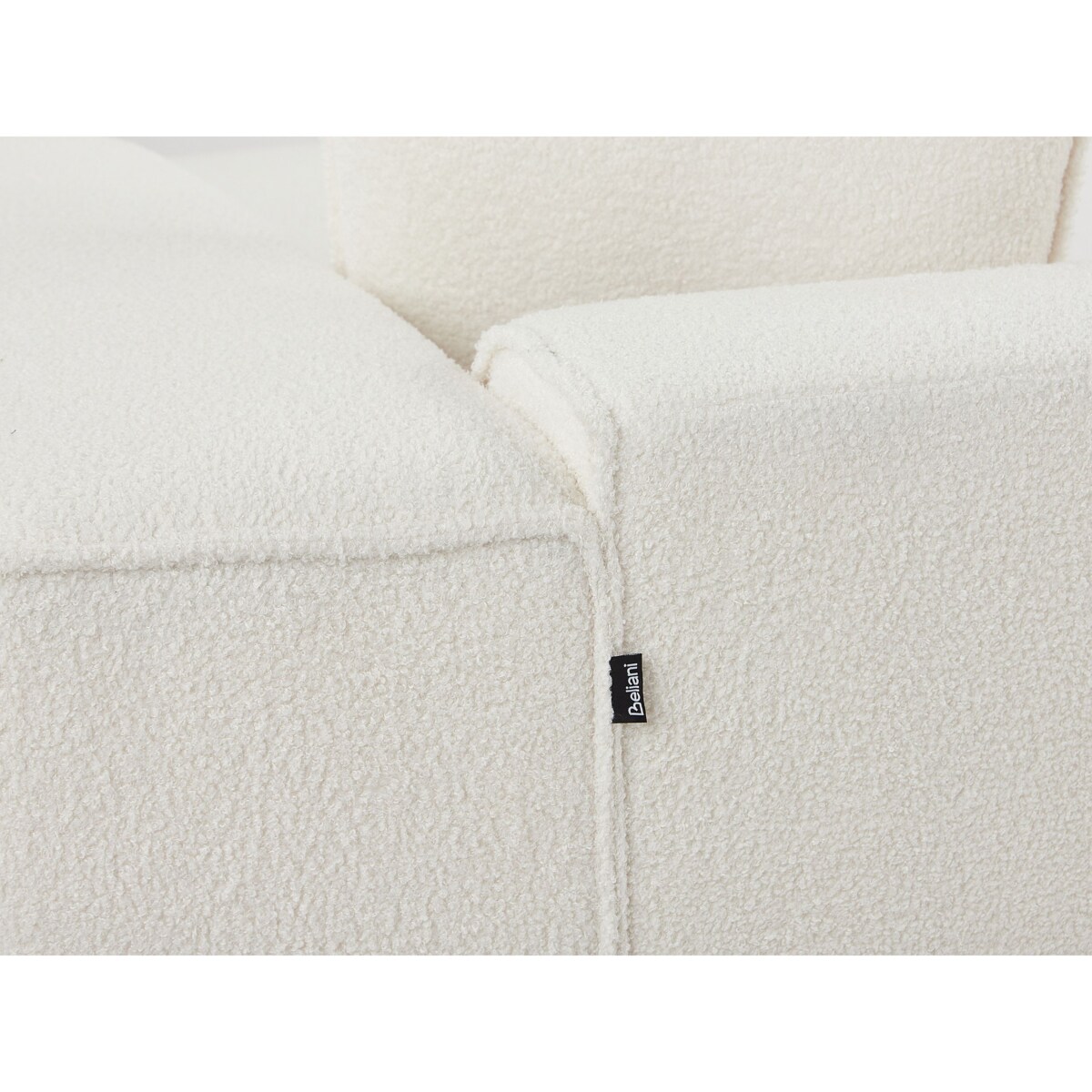 Narożnik DOLVA Złamana biel Boucle Lewostronny