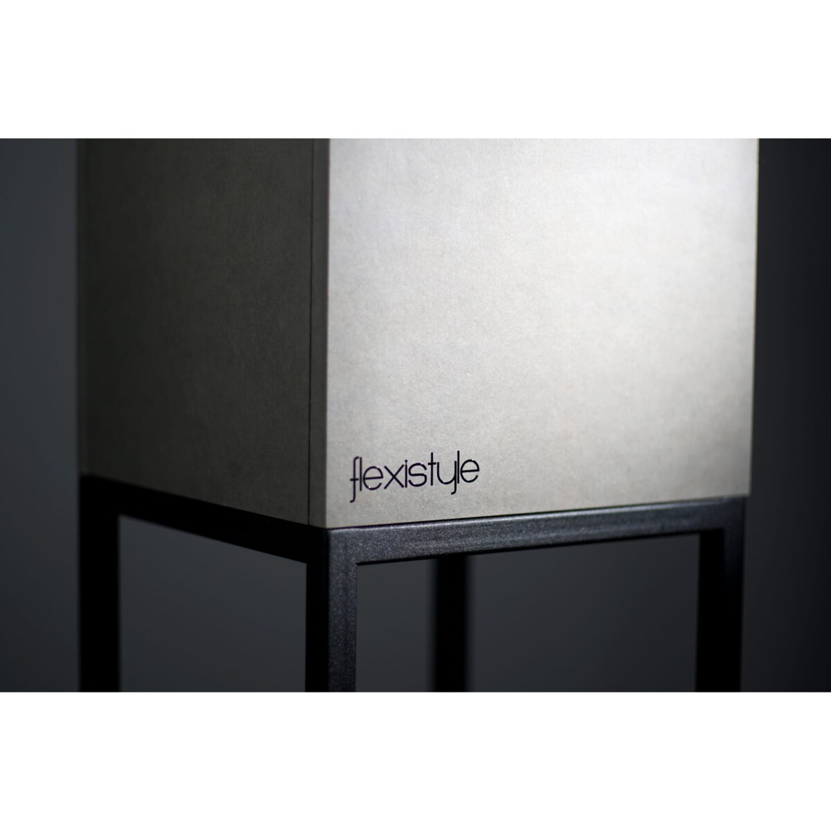 Kwietnik LOFT FIORINOszary 22x22x80 cm