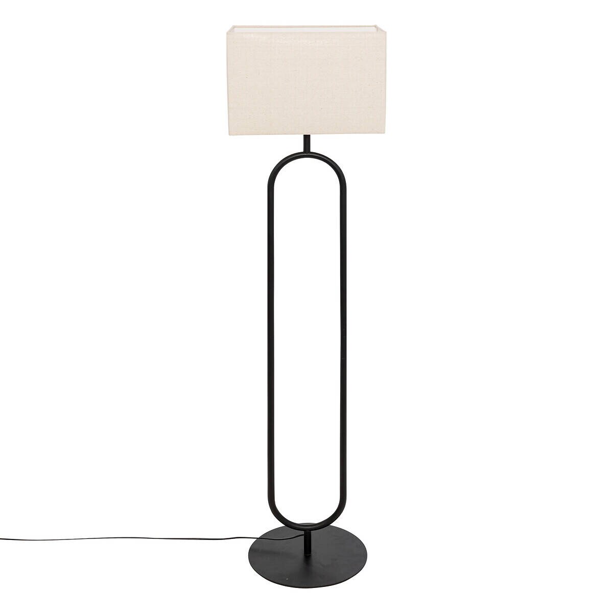 Lampa stojąca z abażurem ALEC, 154 cm