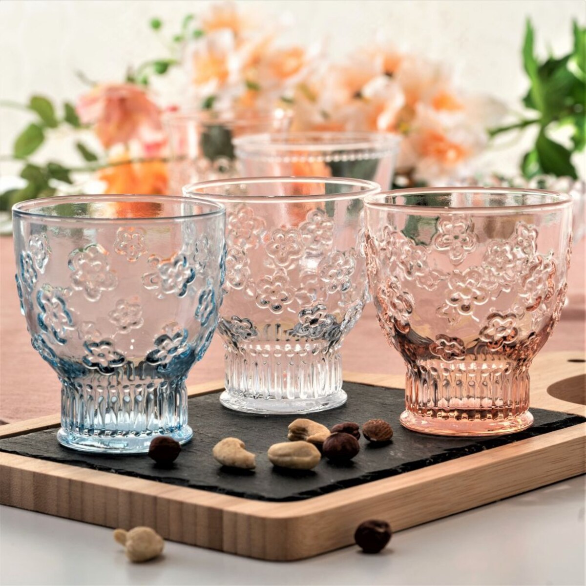 VILLA ITALIA Szklanka niebieska 250 ml SALSA