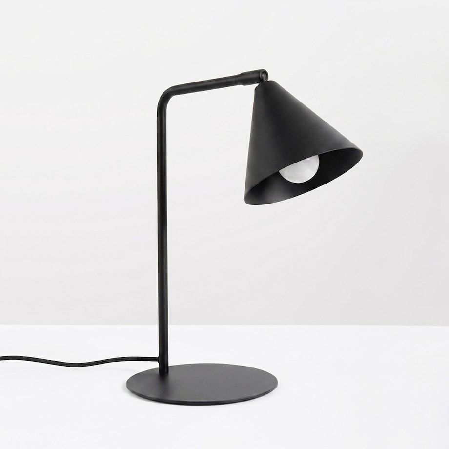 Lampa biurkowa NOX czarna
