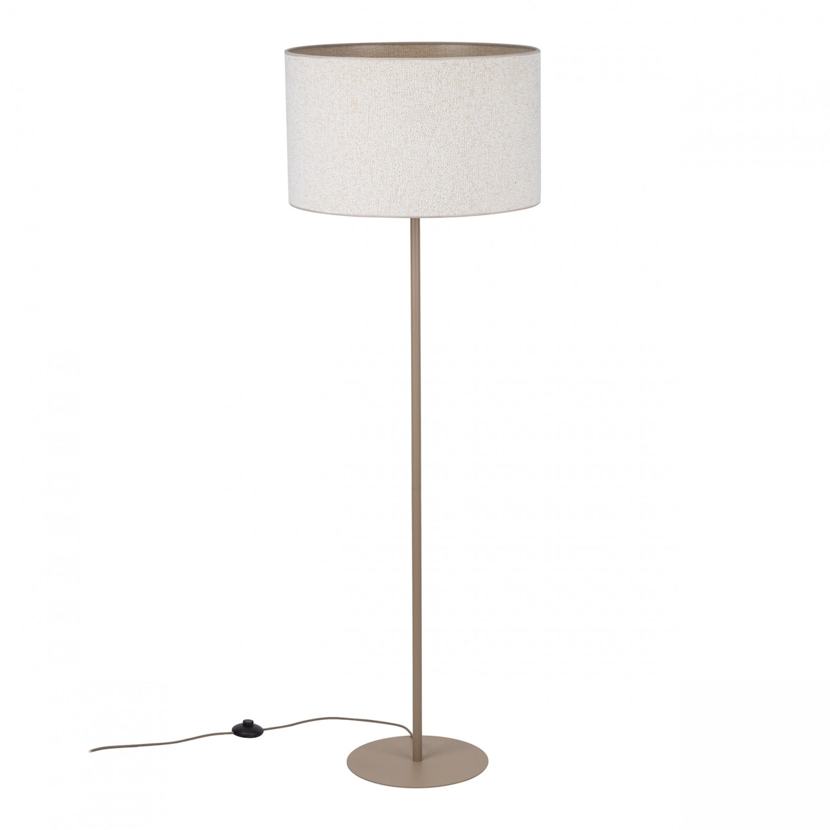 Lampa podłogowa TK Lighting VELLUM SABIA 16168 beżowa 150 cm E27 glamour do salonu i sypialni