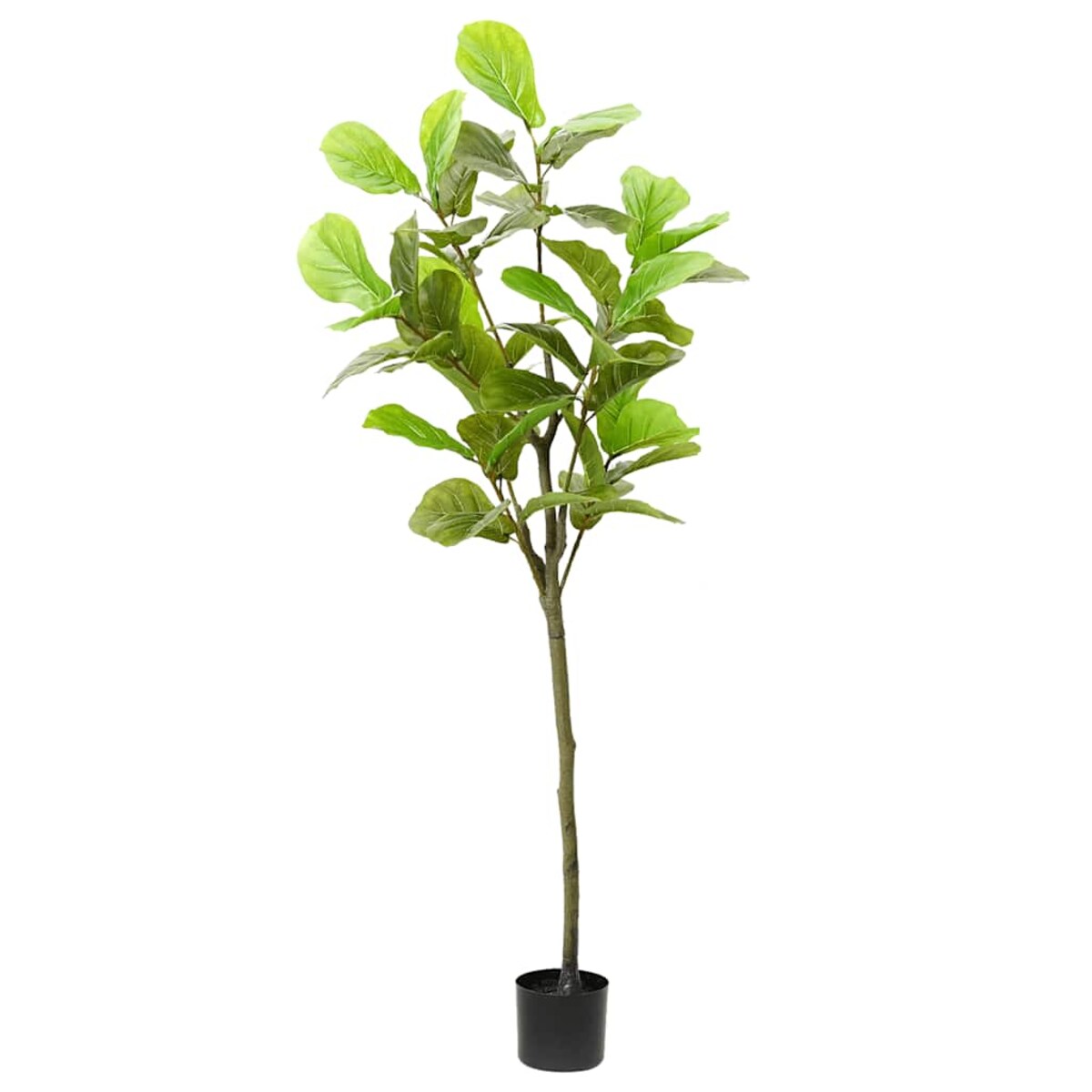 vidaXL Sztuczne drzewo Ficus 48 liści 165 cm zielone