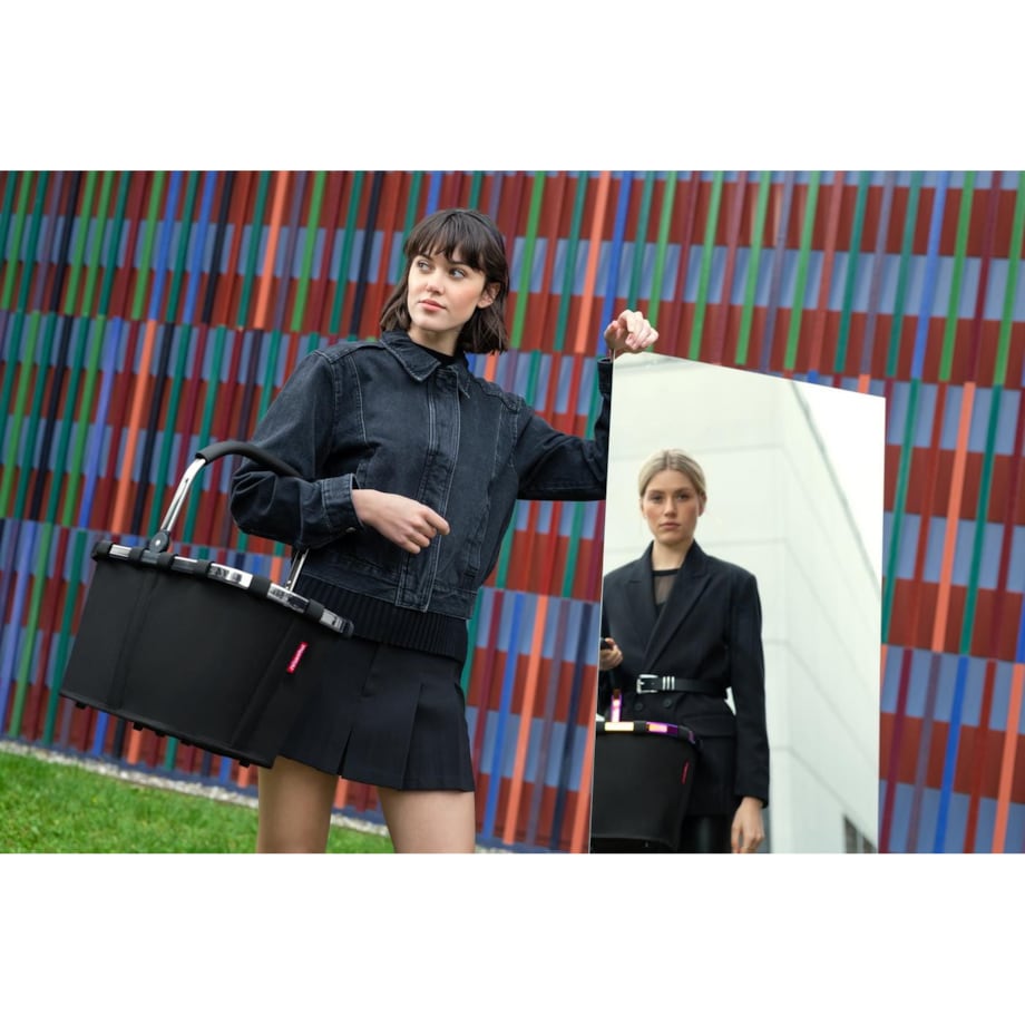 Koszyk CARRYBAG FRAME, platinum/black