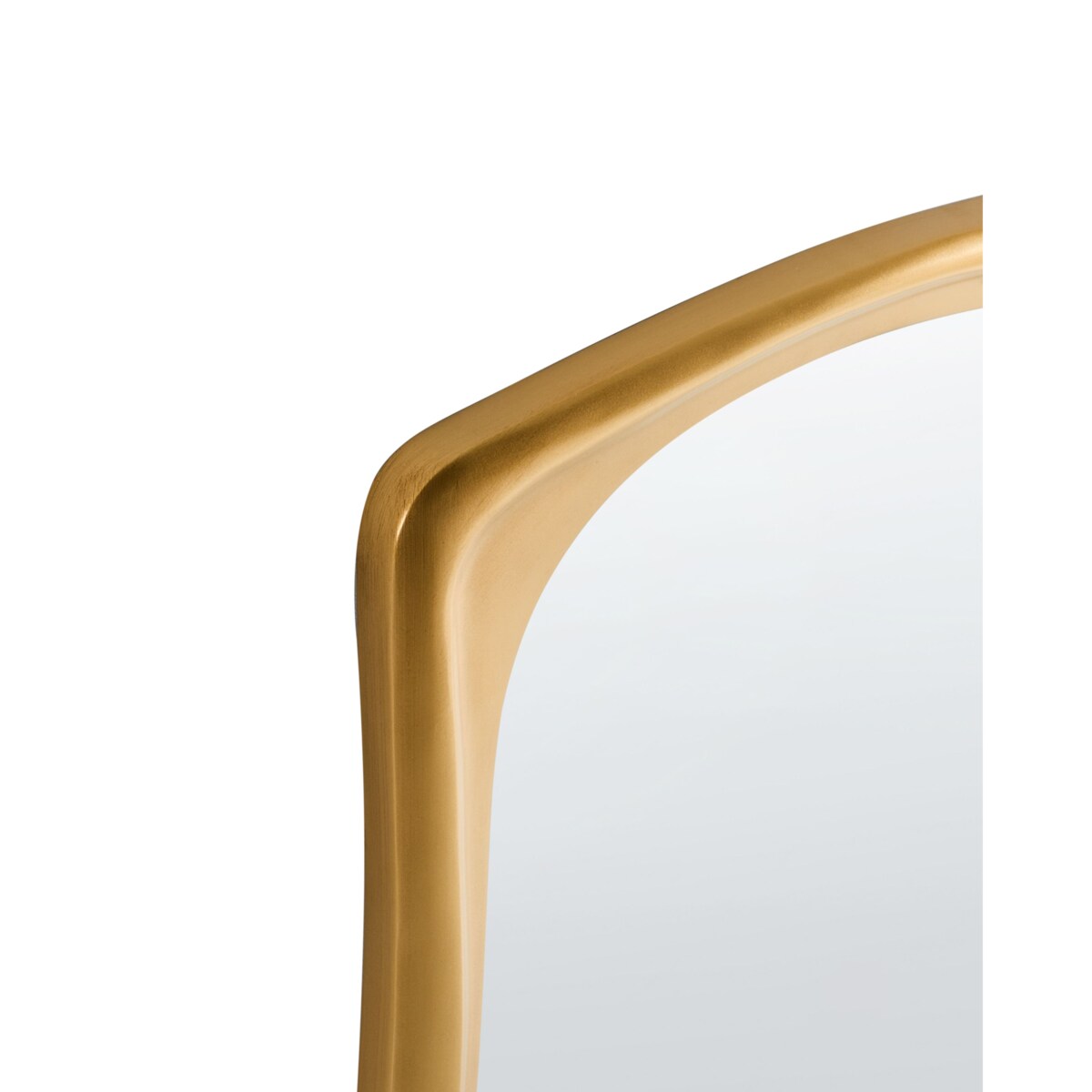 Lustro ścienne CONCARNEAU 85 cm 94 cm Złoty