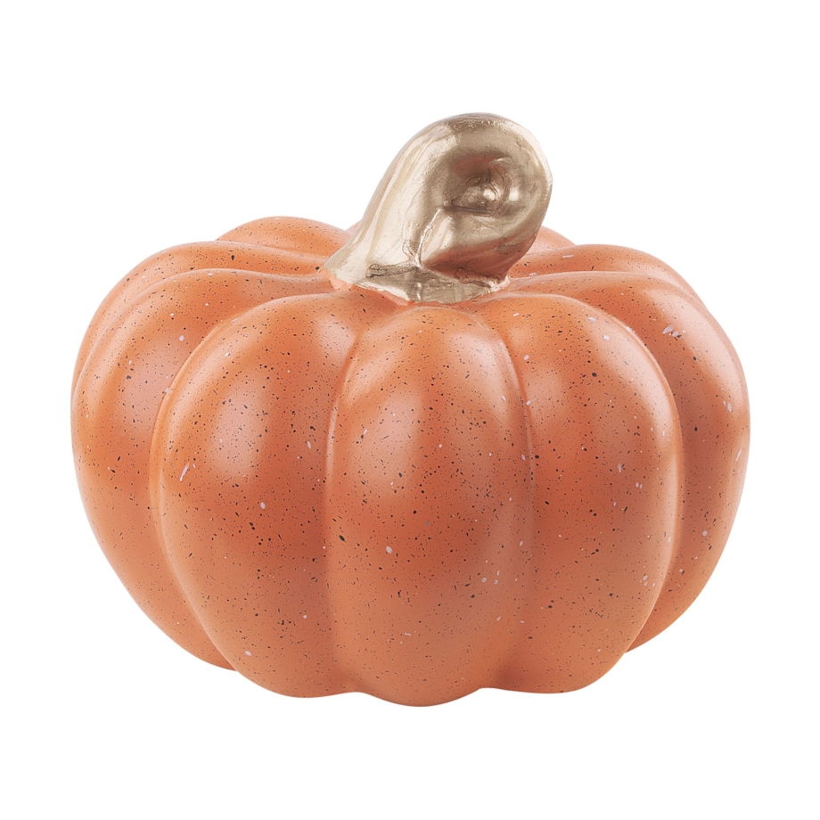 Zestaw 2 figurek dynie pomarańczowy CHALKIDA