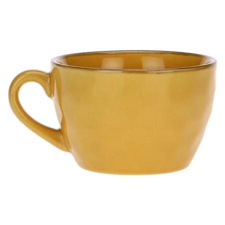 Zestaw 4 kubków śniadaniowych Concerto Ocra - Żółty, 420 ml