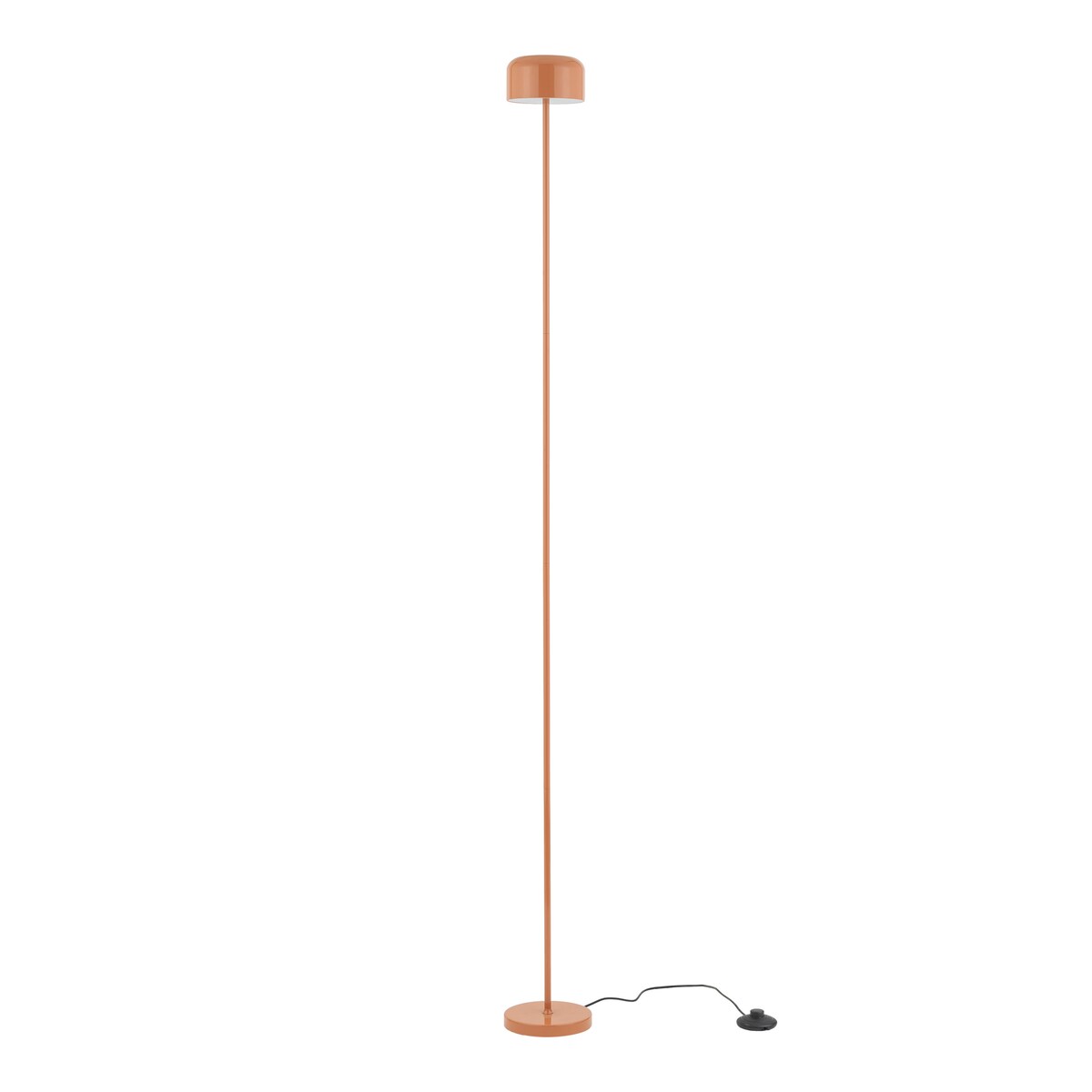 Lampa Stojąca Led Tk Lighting Noa Łososiowa Podłogowa Smukła Minimalizm 9W 3000K 800Lm
