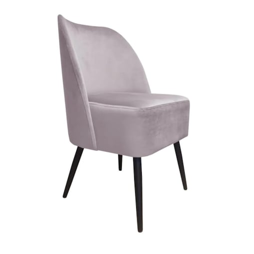 Fotel DUNAJ VELVET jasno różowy
