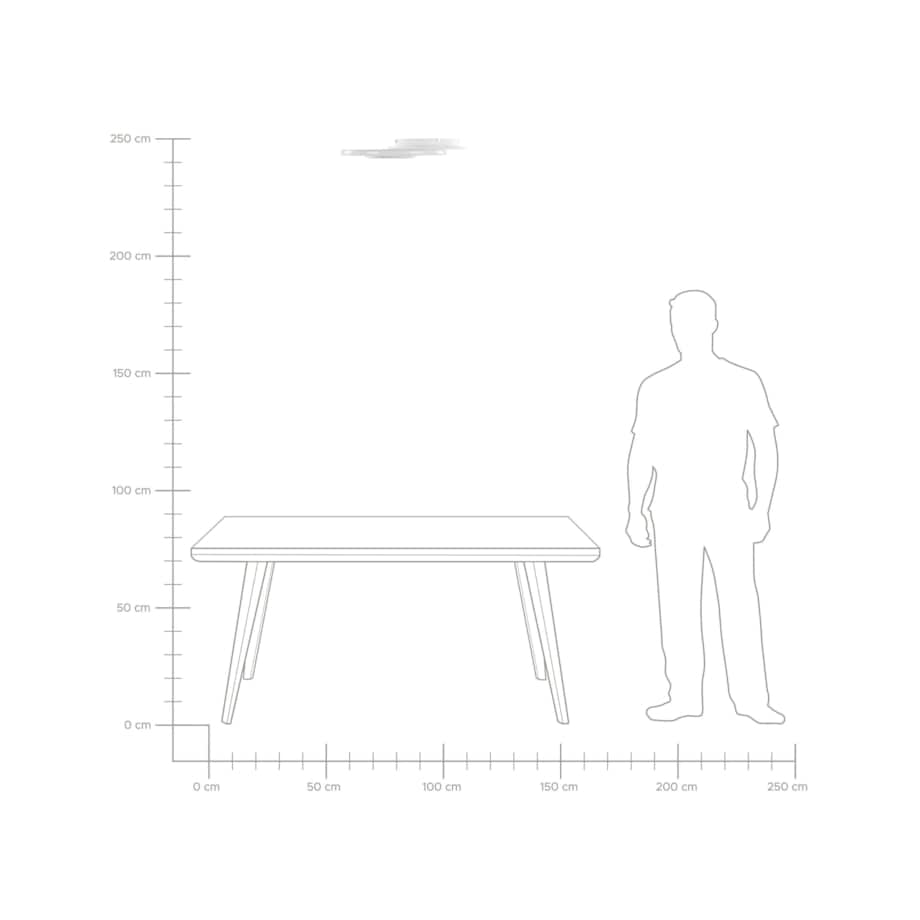 Lampa sufitowa LED metalowa czarno-biała ZAMI