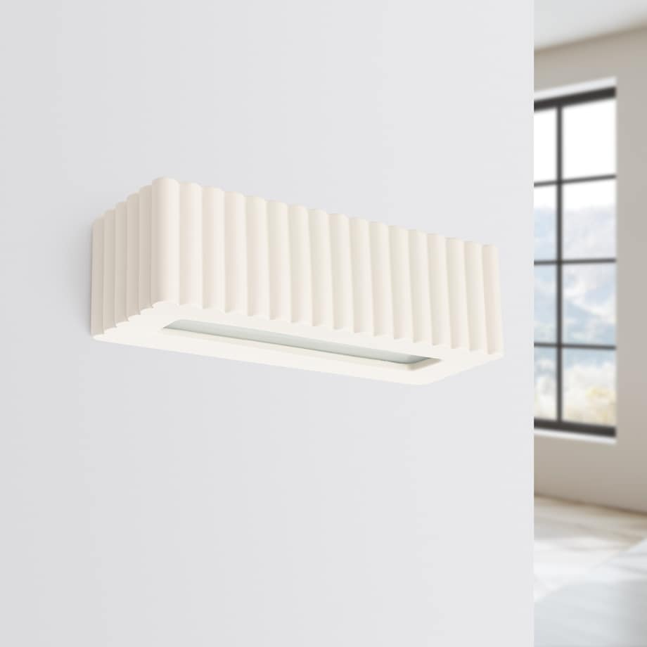 Kinkiet ceramiczny RIGATA beżowy