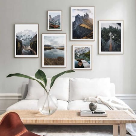 Poster Story, Plakat, Obraz - Trawa Morska nad Jeziorem, wymiary 50 x 70 cm