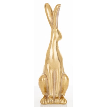 Dekoracja - złoty królik 24,5x8,5x10 cm SVELTA-2 small