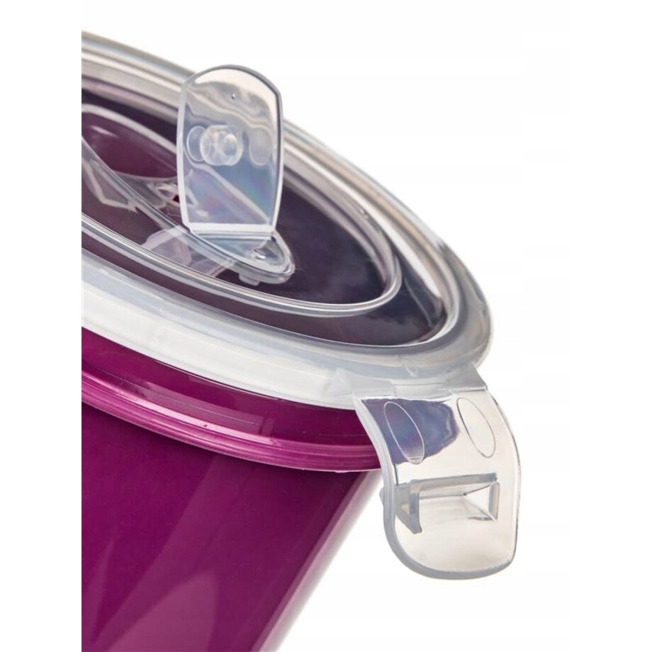 KUBEK PLASTIKOWY HERMETYCZNY na zupę jedzenie do odgrzewania pracy 700ml