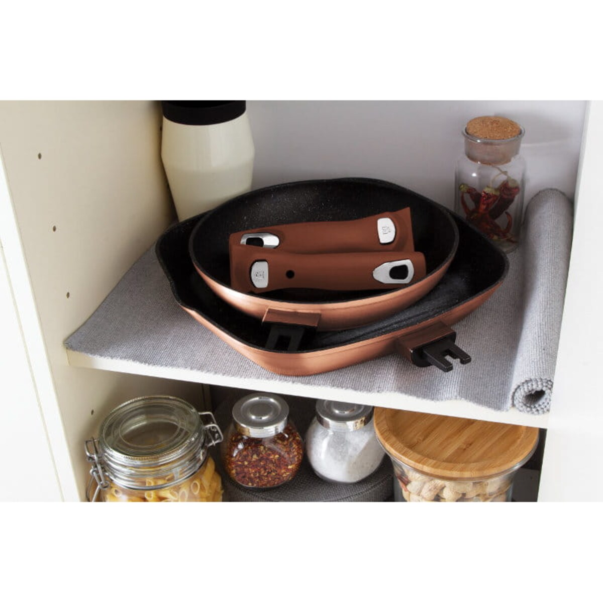 Zestaw 3 patelni z odłączaną rączką Berlinger Haus BH-7038