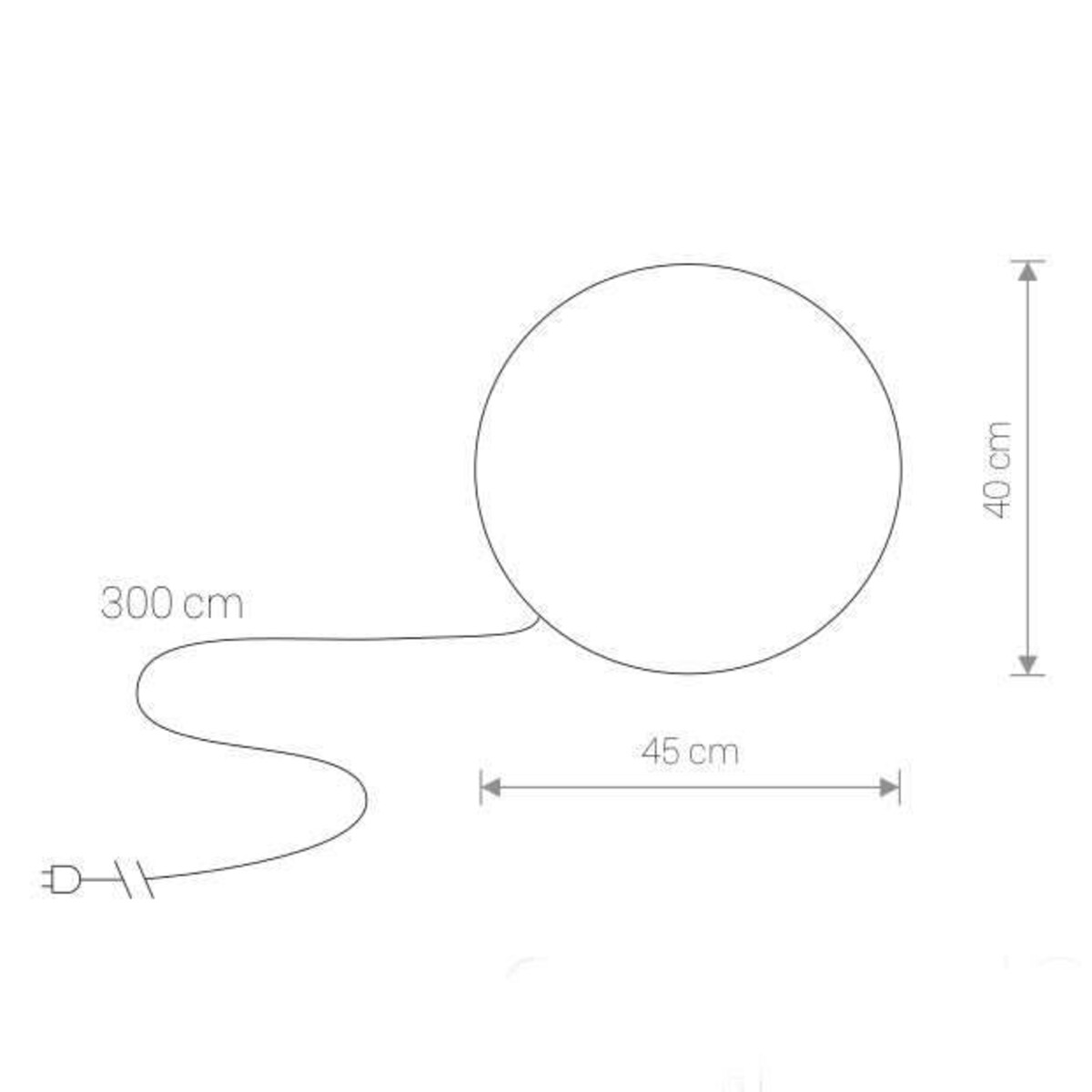 Ogrodowa LAMPA stojąca CUMULUS M 6977 dekoracyjna OPRAWA kula ball outdoor IP44 biała, Nowodvorski
