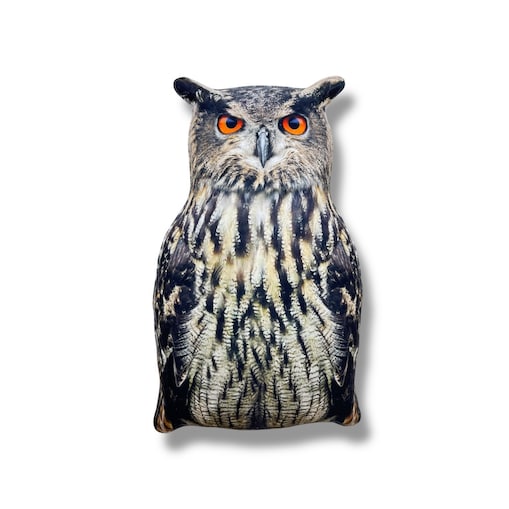 Poduszka duża Sowa Puchacz Bubo bubo