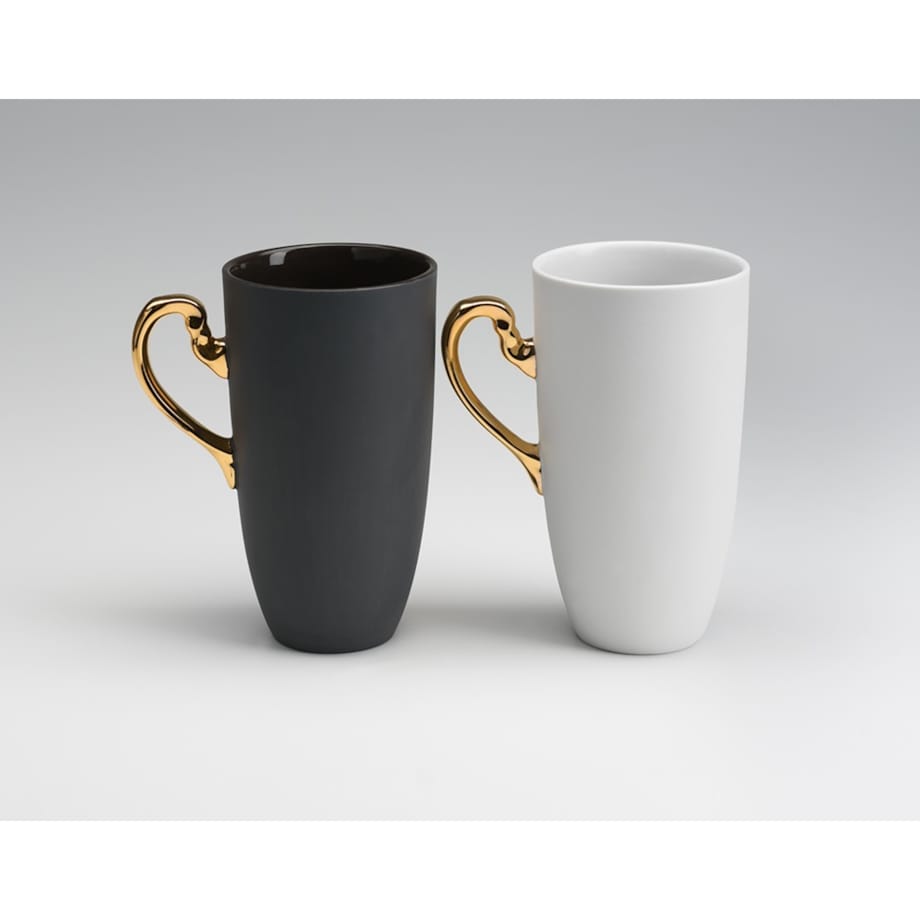 Kubek 450 ml NECTAR white gold CD37