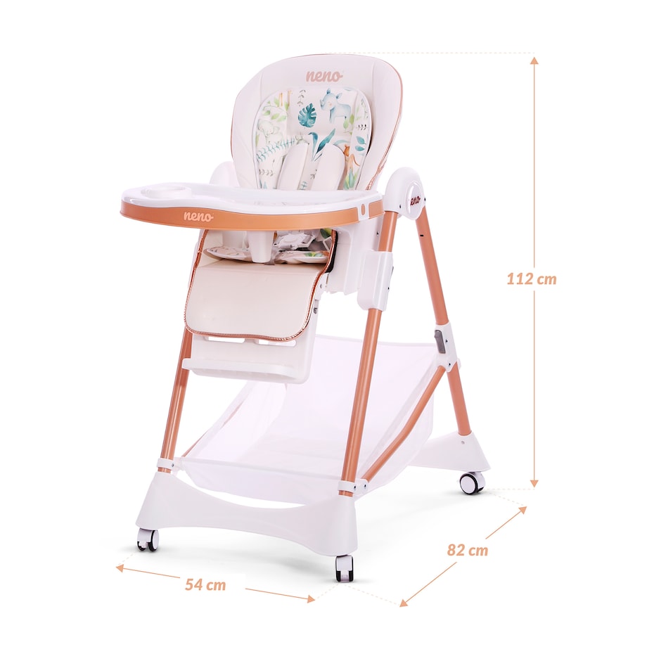NENO SEDI Grey Wielofunkcyjne krzesełko do karmienia