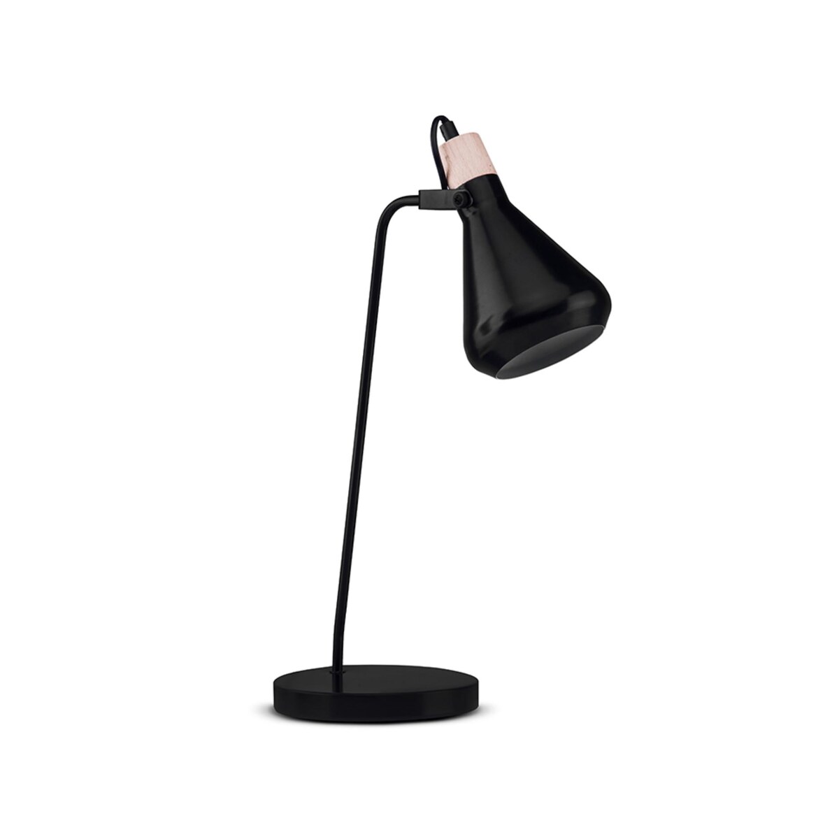 KONSIMO CORTODI Lampa biurkowa kolor czarny