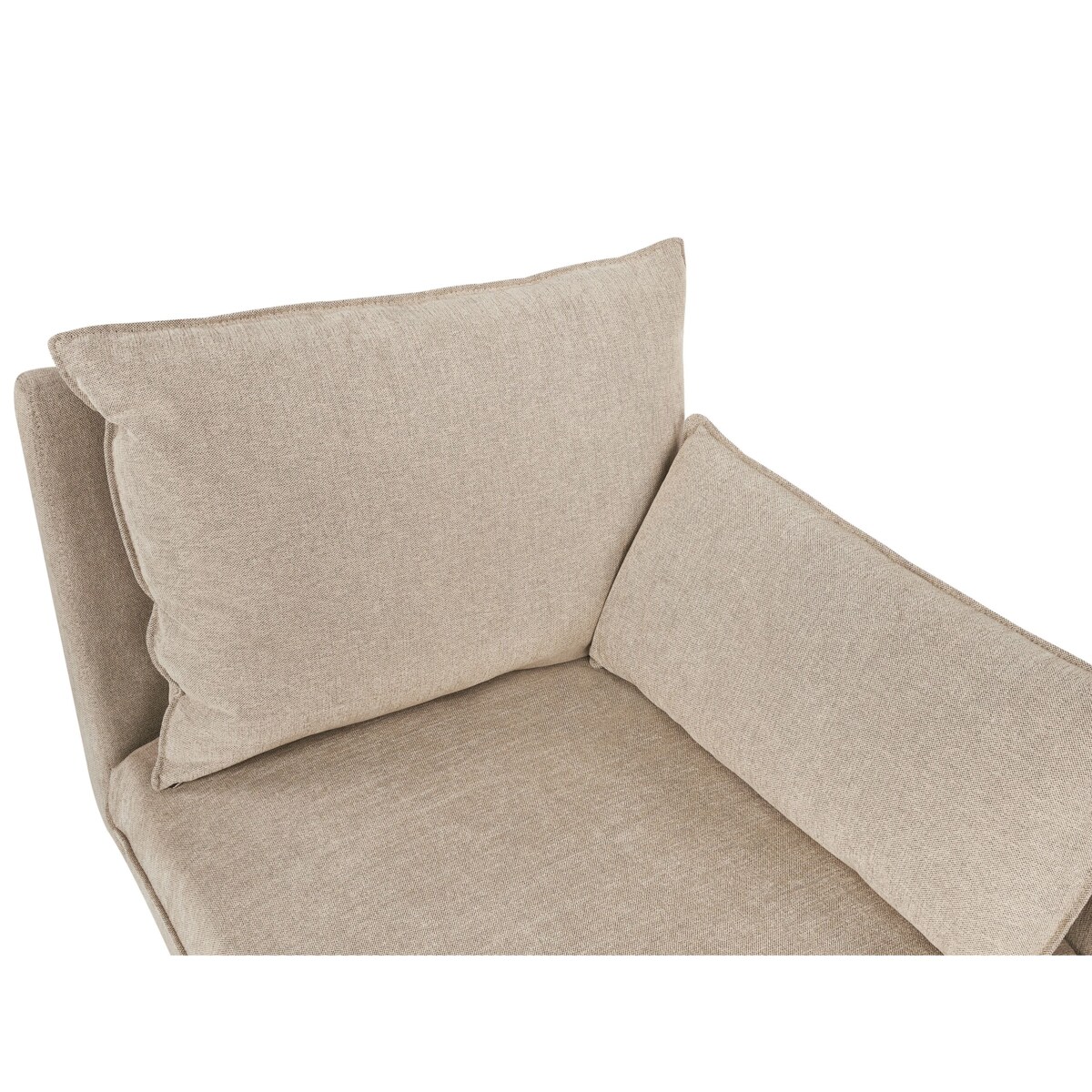 Szezlong lewostronny YERRES Beżowy